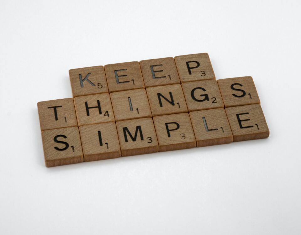 Keeping Things Simple